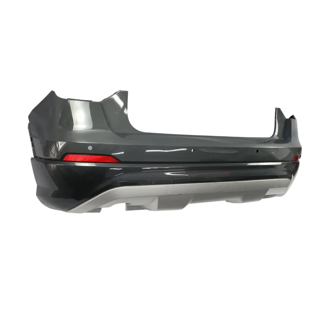 Audi Q2 GA Rear Bumper Trim Panel Covering Nano Grey Metallic - X7M - SKU 81A807067A-NGR - Part number 81A807067A