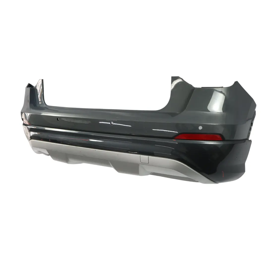 Audi Q2 GA Rear Bumper Trim Panel Covering Nano Grey Metallic - X7M - SKU 81A807067A-NGR - Part number 81A807067A