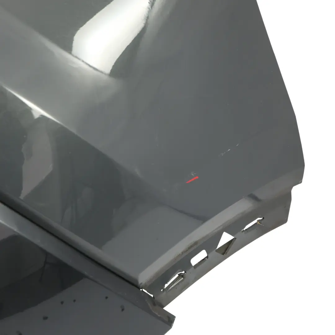 Bumper Trim Panel Covering Nano Grey Metallic - X7M to Audi Q2 GA Rear with Part number 81A807067A Audi Q2 GA Rear Bumper Trim Panel Covering Nano Grey Metallic - X7M - SKU 81A807067A-NGR - Part number 81A807067A