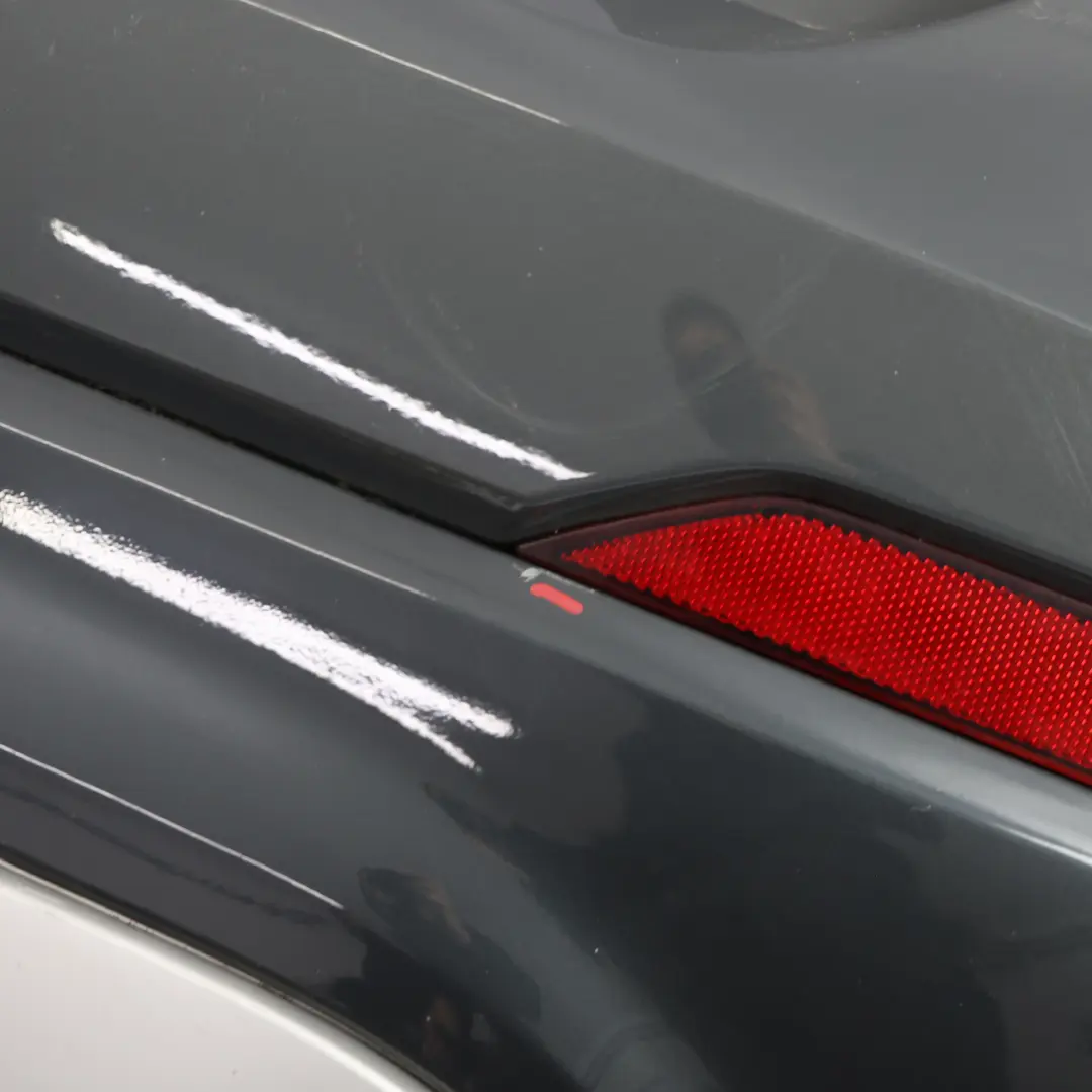 Audi Q2 GA Rear Bumper Trim Panel Covering Nano Grey Metallic - X7M - SKU 81A807067A-NGR - Part number 81A807067A