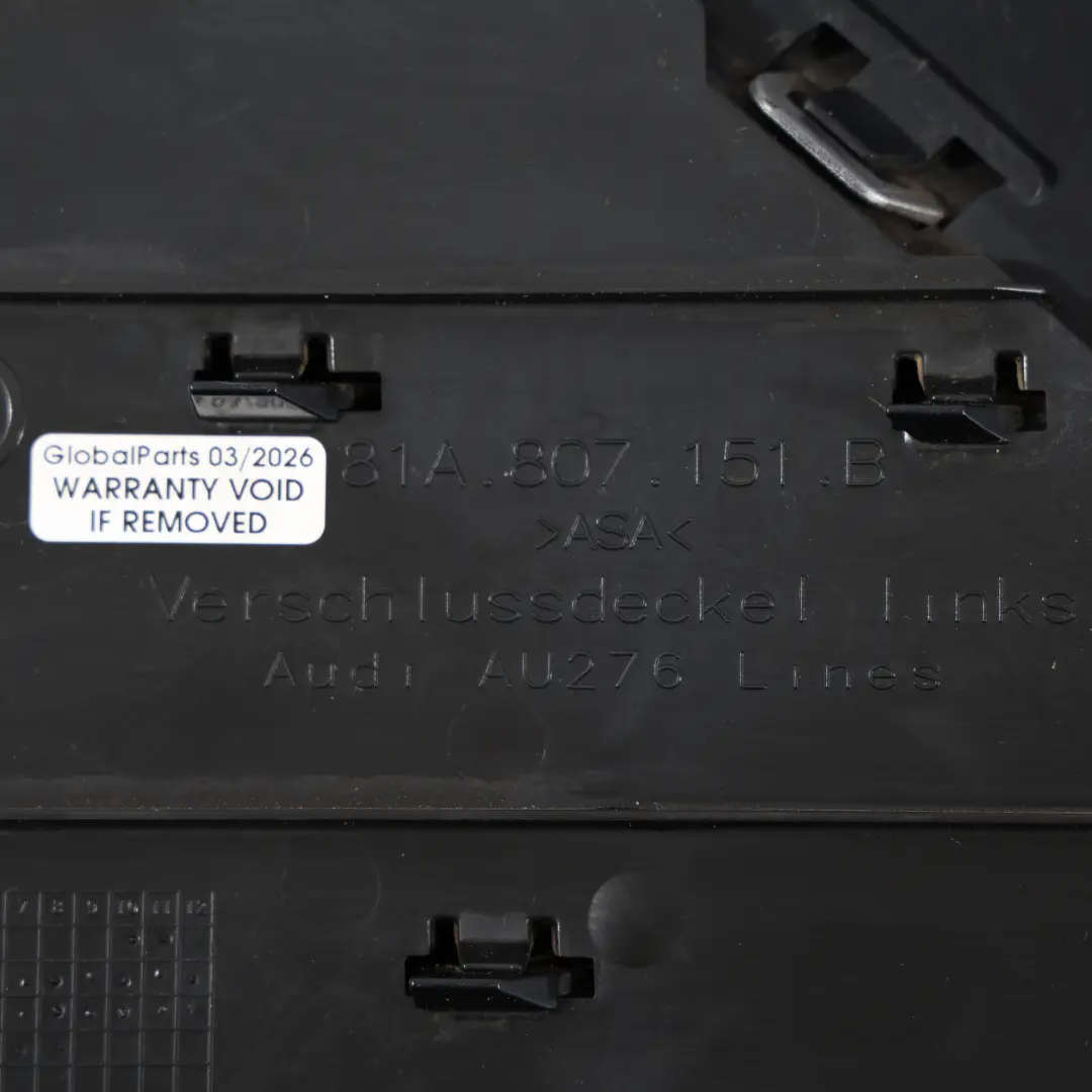 Kratka Zderzaka Przednia Lewa Szara X7M 81A807151B do Audi Q2 GA o numerze 81A807681G Audi Q2 GA Kratka Zderzaka Przednia Lewa Szara X7M 81A807151B - SKU 81A807681G-NGR - Numer Części 81A807681G