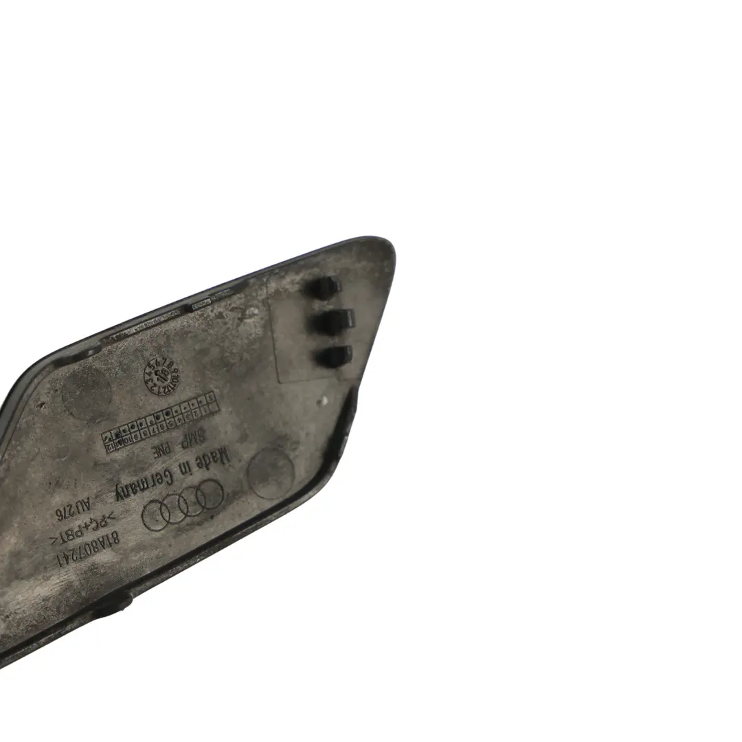 Front Bumper Tow Eye Hook Cover Cap Nano Grey - X7M to Audi Q2 GA with Part number 81A807241 Audi Q2 GA Front Bumper Tow Eye Hook Cover Cap Nano Grey - X7M - SKU 81A807241-NGR - Part number 81A807241