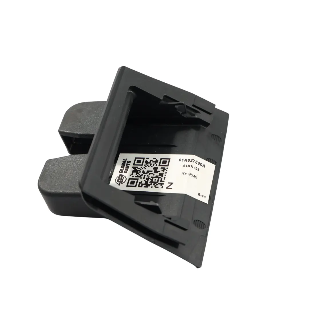 Copertura Serratura Portellone Posteriore Trim per Audi Q2 GA con numero di parte 81A827520A Audi Q2 GA Copertura Serratura Portellone Posteriore Trim - SKU 81A827520A - Numero di parte 81A827520A