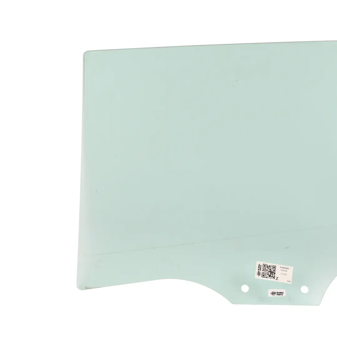 Vetro Finestrino Porta Posteriore Destro AS2 Verde per Audi Q2 GA con numero di parte 81A845206 Audi Q2 GA Vetro Finestrino Porta Posteriore Destro AS2 Verde - SKU 81A845206 - Numero di parte 81A845206