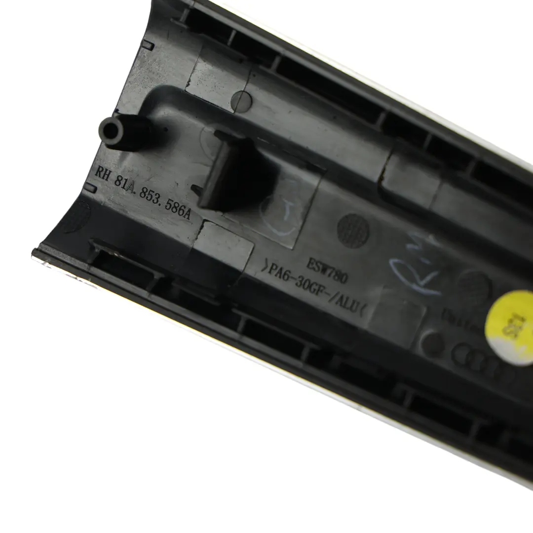 Audi Q2 GA Door Handle Cover Trim Panel Aluminium Rear Right O/S - SKU 81A853586A - Part number 81A853586A