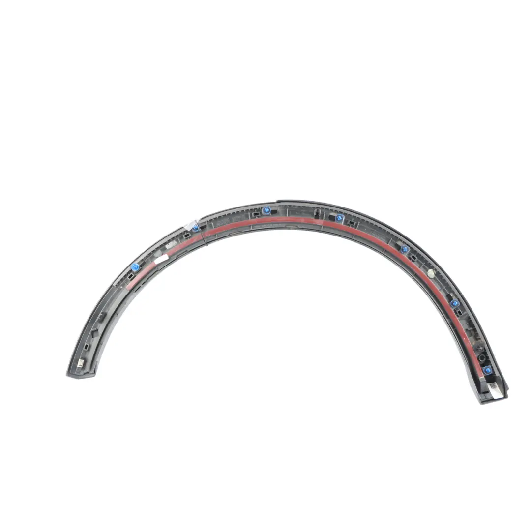 Audi Q2 GA Rear Side Fender Strip Wheel Arch Moulding Left N/S Nano Grey - X7M - SKU 81A853817A-NGR - Part number 81A853817A