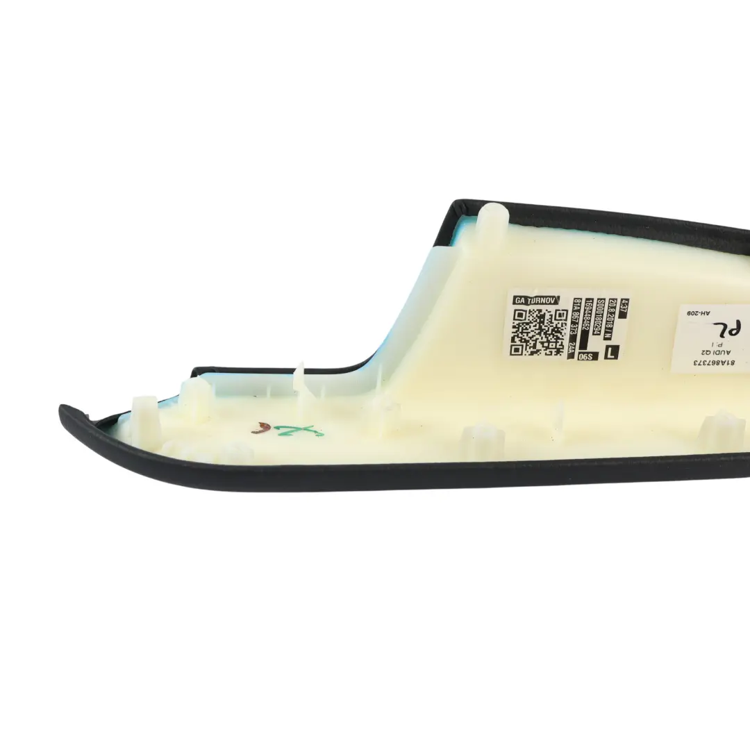 Door Card Armrest Cover Trim Rear Left N/S Soul Black to Audi Q2 GA with Part number 81A867373 Audi Q2 GA Door Card Armrest Cover Trim Rear Left N/S Soul Black - SKU 81A867373 - Part number 81A867373