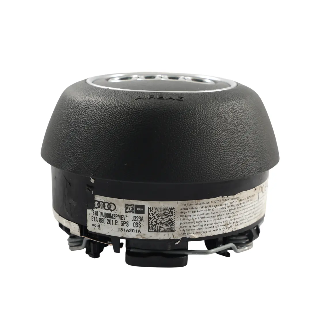 Module Airbag Volant Côté Conducteur pour Audi Q2 GA à propos du numéro de pièce 81A880201P Audi Q2 GA Module Airbag Volant Côté Conducteur - SKU 81A880201P - Numéro de pièce 81A880201P