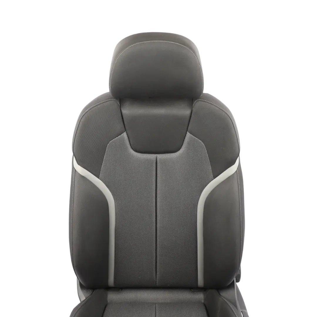 Audi Q2 GA Front Seat Left N/S S-Line Cloth Fabric Black Grey - SKU 81A881805B - Part number 81A881805B