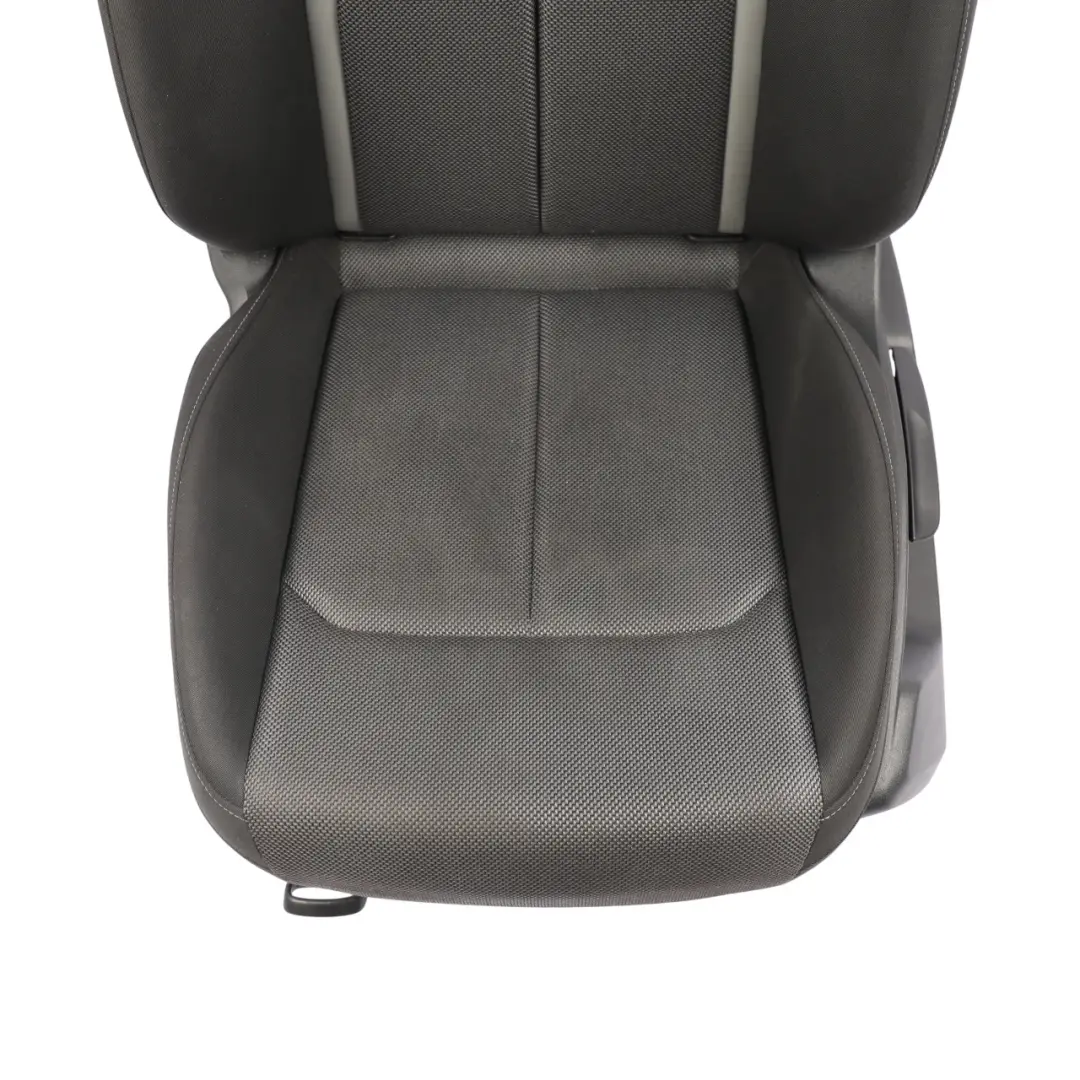 Front Seat Left N/S S-Line Cloth Fabric Black Grey to Audi Q2 GA with Part number 81A881805B Audi Q2 GA Front Seat Left N/S S-Line Cloth Fabric Black Grey - SKU 81A881805B - Part number 81A881805B