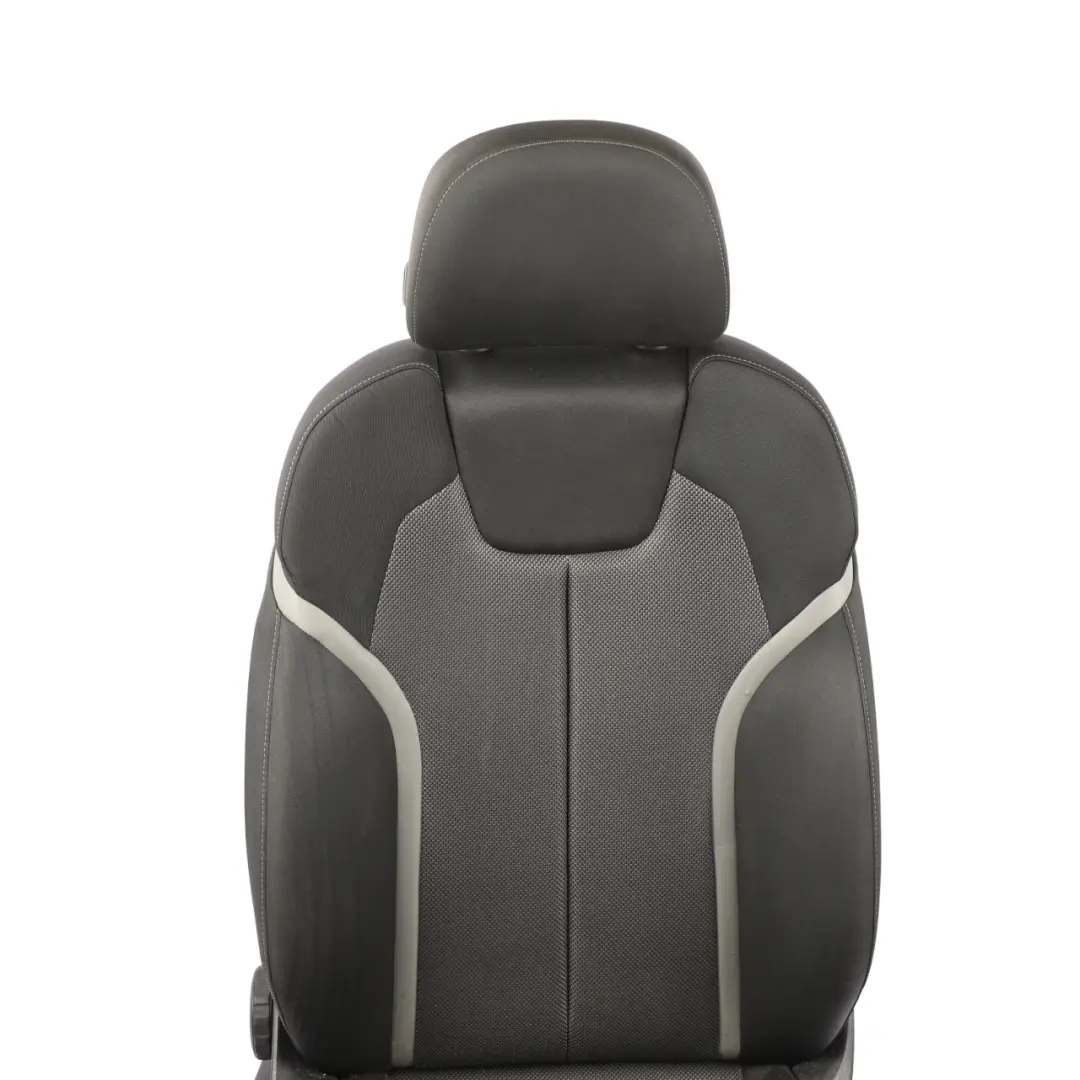 Front Seat Right O/S S-Line Cloth Fabric Black Grey to Audi Q2 GA with Part number 81A881806B Audi Q2 GA Front Seat Right O/S S-Line Cloth Fabric Black Grey - SKU 81A881806B - Part number 81A881806B
