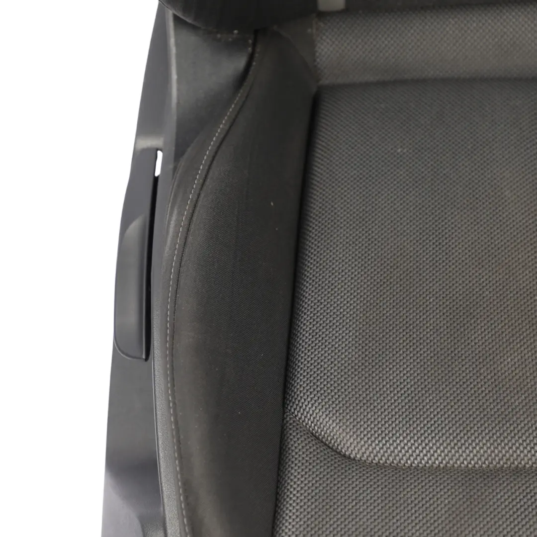 Audi Q2 GA Front Seat Right O/S S-Line Cloth Fabric Black Grey - SKU 81A881806B - Part number 81A881806B