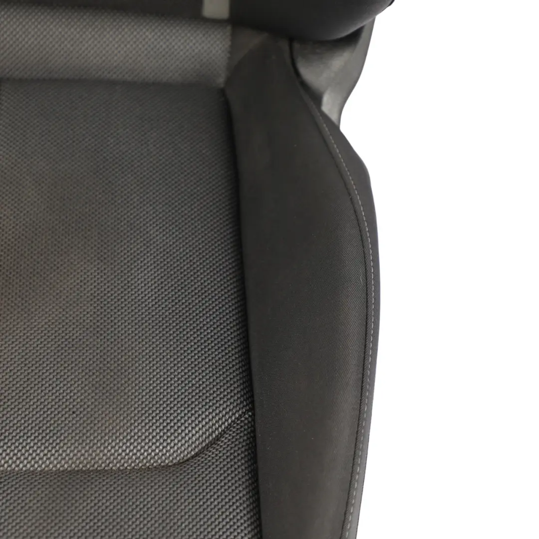 Audi Q2 GA Front Seat Right O/S S-Line Cloth Fabric Black Grey - SKU 81A881806B - Part number 81A881806B
