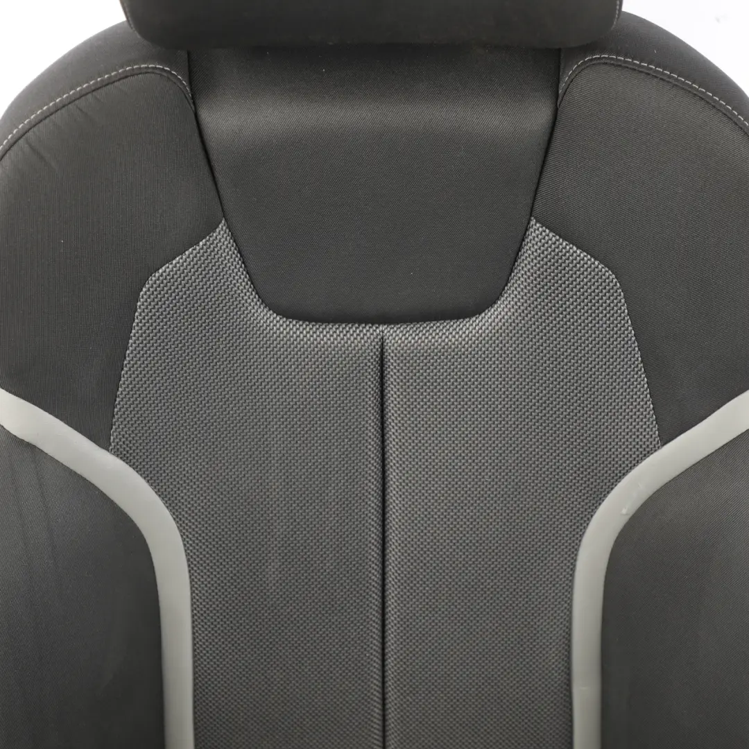 Audi Q2 GA Front Seat Right O/S S-Line Cloth Fabric Black Grey - SKU 81A881806B - Part number 81A881806B