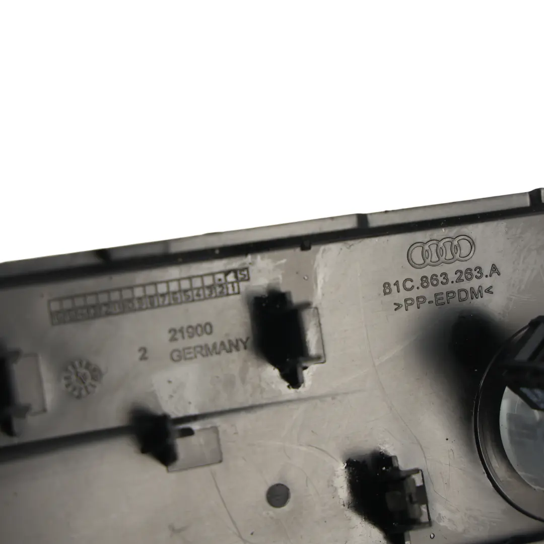 Audi Q2 GA Mittelkonsole Zierblende Abdeckung Anzünder Panel - SKU 81C863263A - Teilenummer 81C863263A