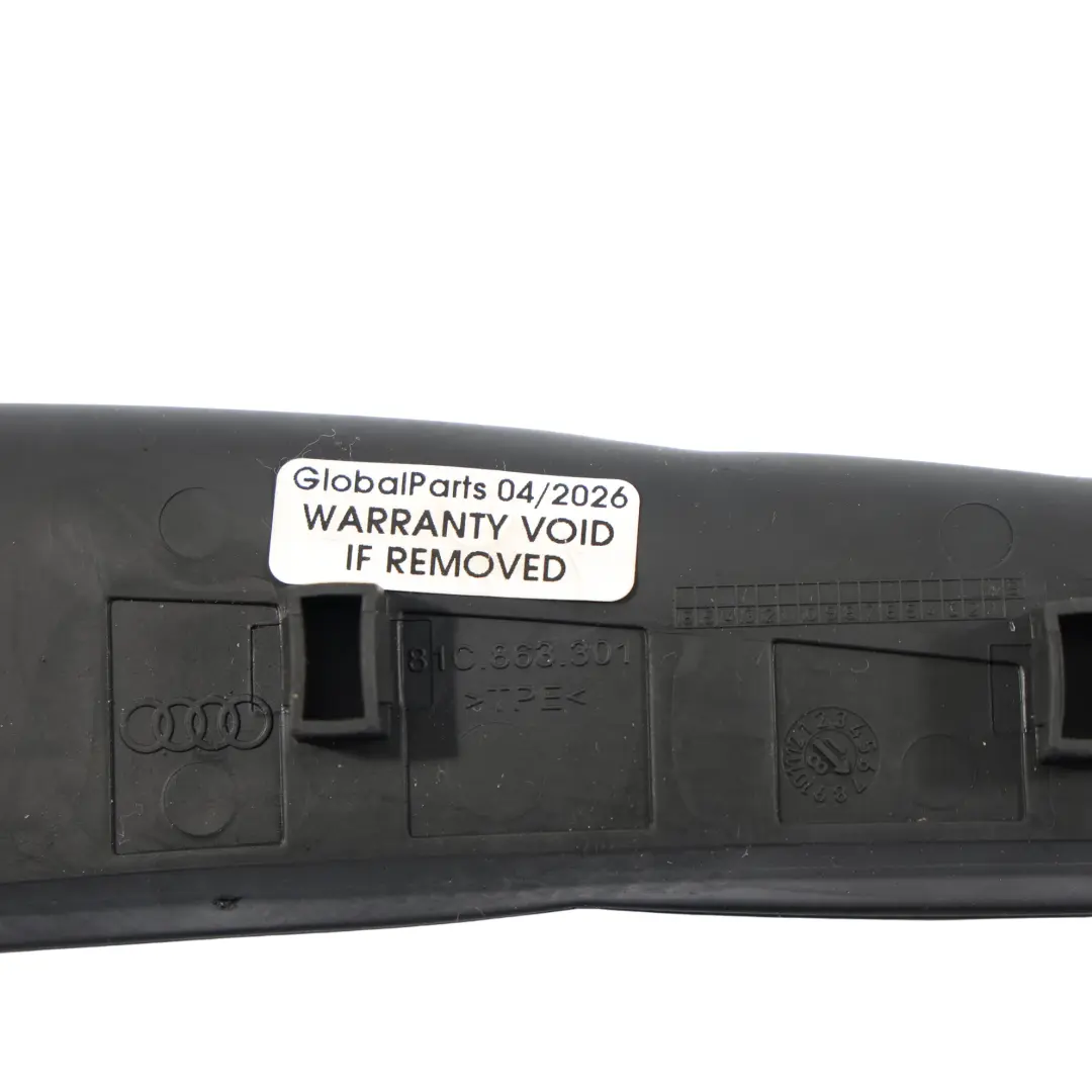 Audi Q2 GA Centre Console Tray Rubber Insert Mat Panel Trim Cover 8J7863416 - SKU RHD-81C863301 - Part number 81C863301