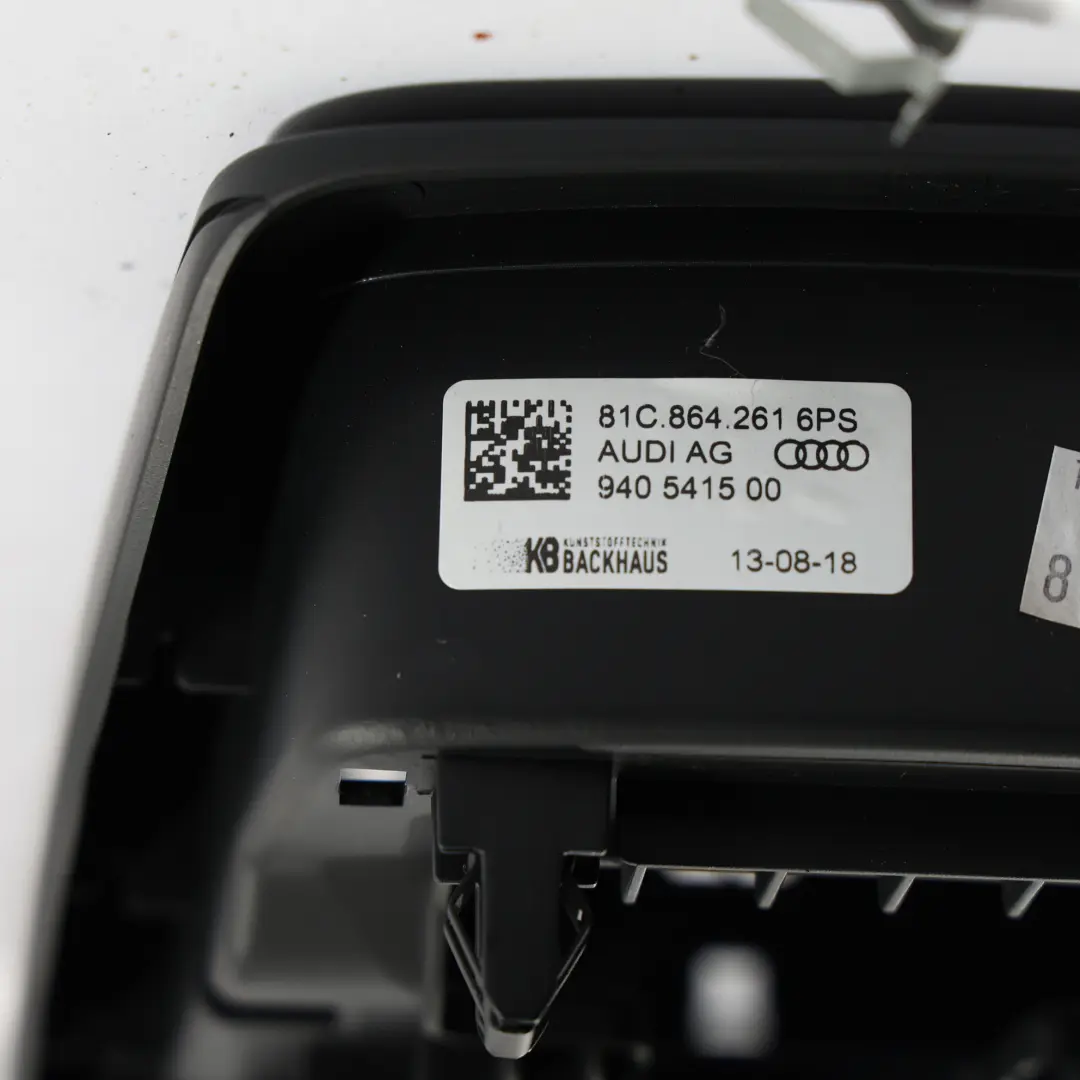 Audi Q2 GA Consola Central Portavasos Cambio Cubierta Trim - SKU 81C864261 - Número de pieza 81C864261