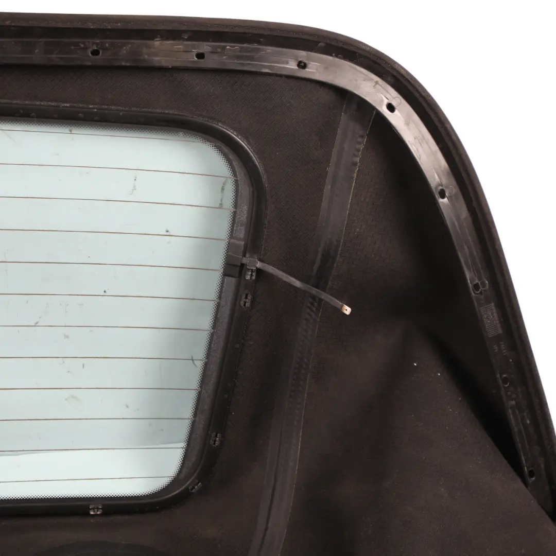 Window Folding Top Glass Glazing AS2 to BMW E46 Convertible Rear with Part number 8229839 BMW E46 Convertible Rear Window Folding Top Glass Glazing AS2 - SKU 8229839 - Part number 8229839