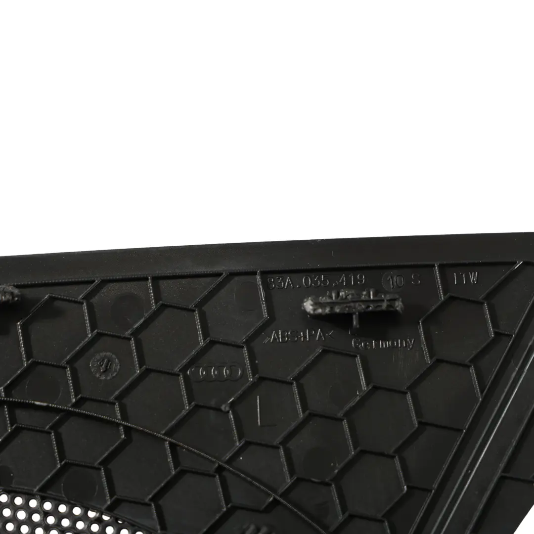 RSQ3 F3 Copertura Altoparlante Anteriore Bang & Olufsen Sinistra per Audi con numero di parte 83A035419 Audi RSQ3 F3 Copertura Altoparlante Anteriore Bang & Olufsen Sinistra - SKU 83A035419 - Numero di parte 83A035419