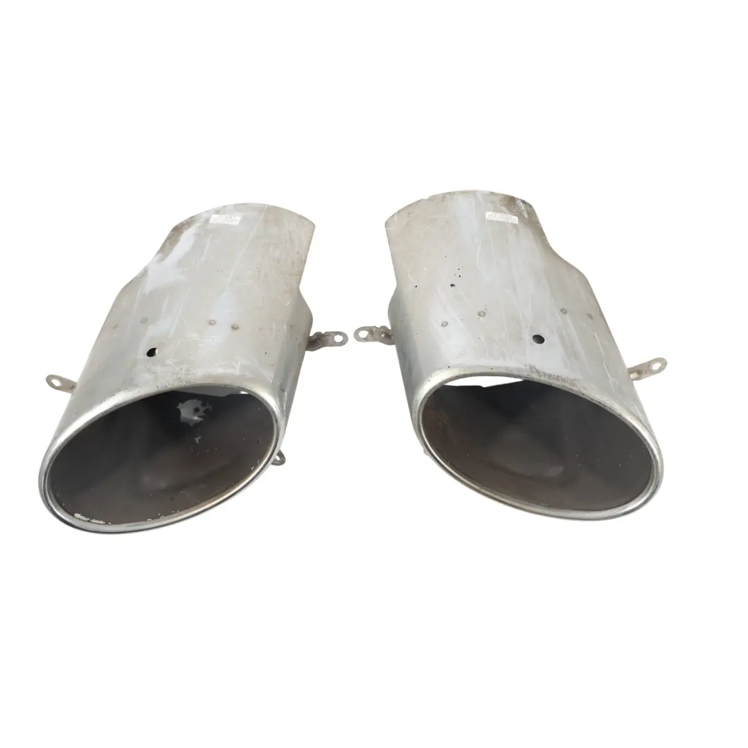 RSQ3 F3 Exhaust Tail Pipe Tip Cover Rear Left Right N/O/S SET to Audi with Part number 83A253825B Audi RSQ3 F3 Exhaust Tail Pipe Tip Cover Rear Left Right N/O/S SET - SKU 83A253825B-SET - Part number 83A253825B