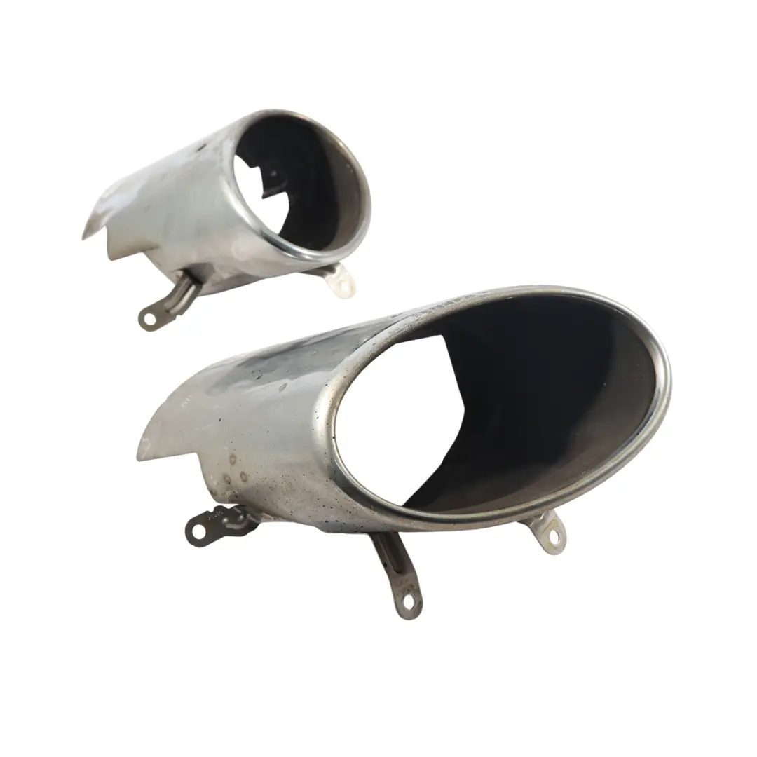 RSQ3 F3 Exhaust Tail Pipe Tip Cover Rear Left Right N/O/S SET to Audi with Part number 83A253825B Audi RSQ3 F3 Exhaust Tail Pipe Tip Cover Rear Left Right N/O/S SET - SKU 83A253825B-SET - Part number 83A253825B