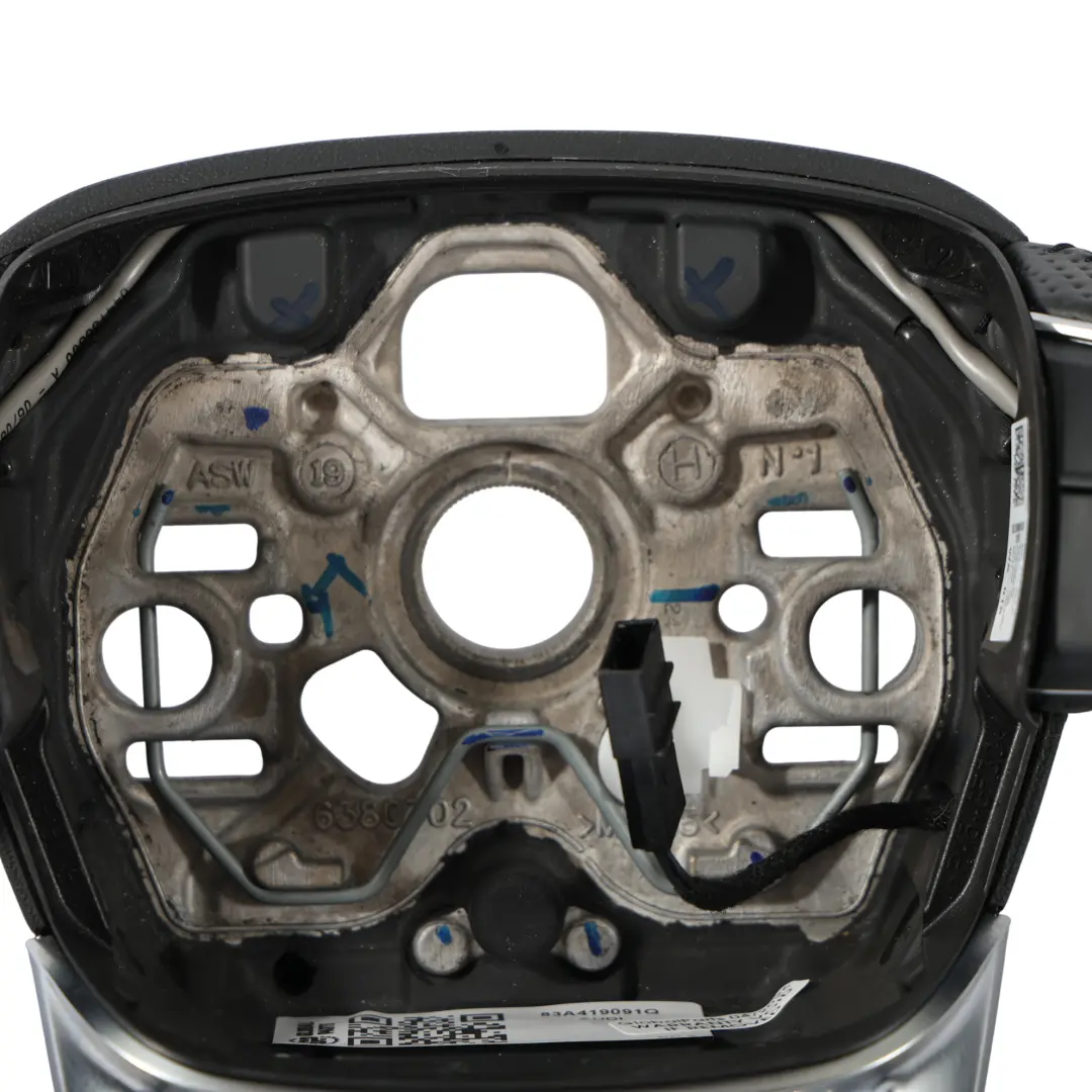 RSQ3 F3 Volant Cuir Noir Fond Plat Palettes Changement pour Audi Q3 à propos du numéro de pièce 83A419091Q Audi Q3 RSQ3 F3 Volant Cuir Noir Fond Plat Palettes Changement - SKU 83A419091Q - Numéro de pièce 83A419091Q