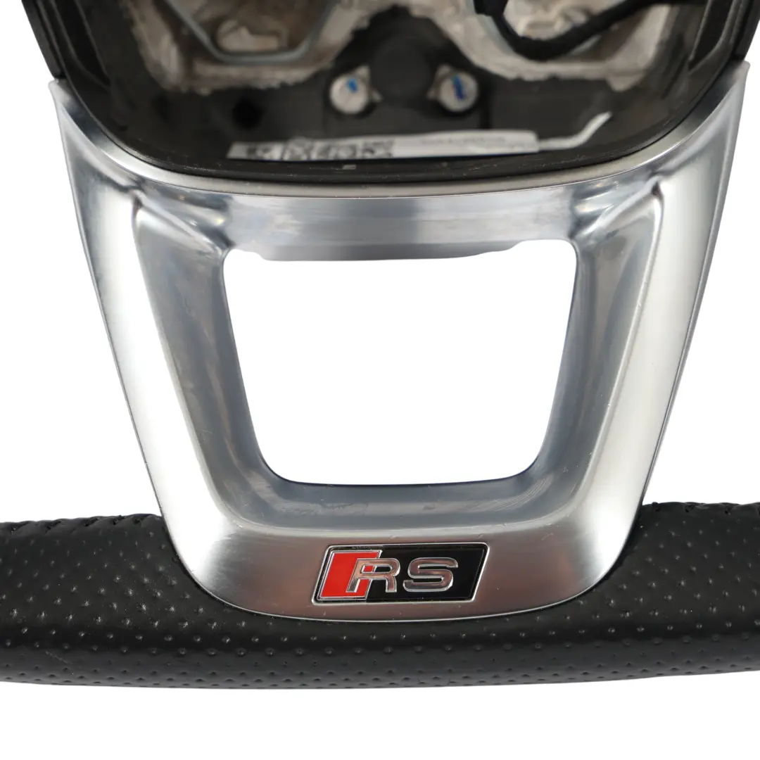 Audi Q3 RSQ3 F3 Lenkrad Schwarz Leder Flachboden Schaltwippen - SKU 83A419091Q - Teilenummer 83A419091Q