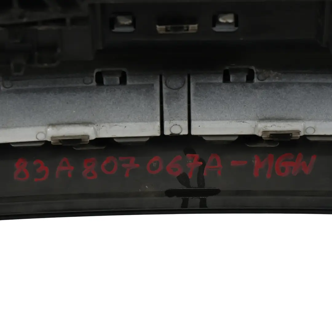 Audi Q3 8U Rear Bumper Trim Cover Glacier White Pearl - S9R - SKU 83A807067A-MGW - Part number 83A807067A