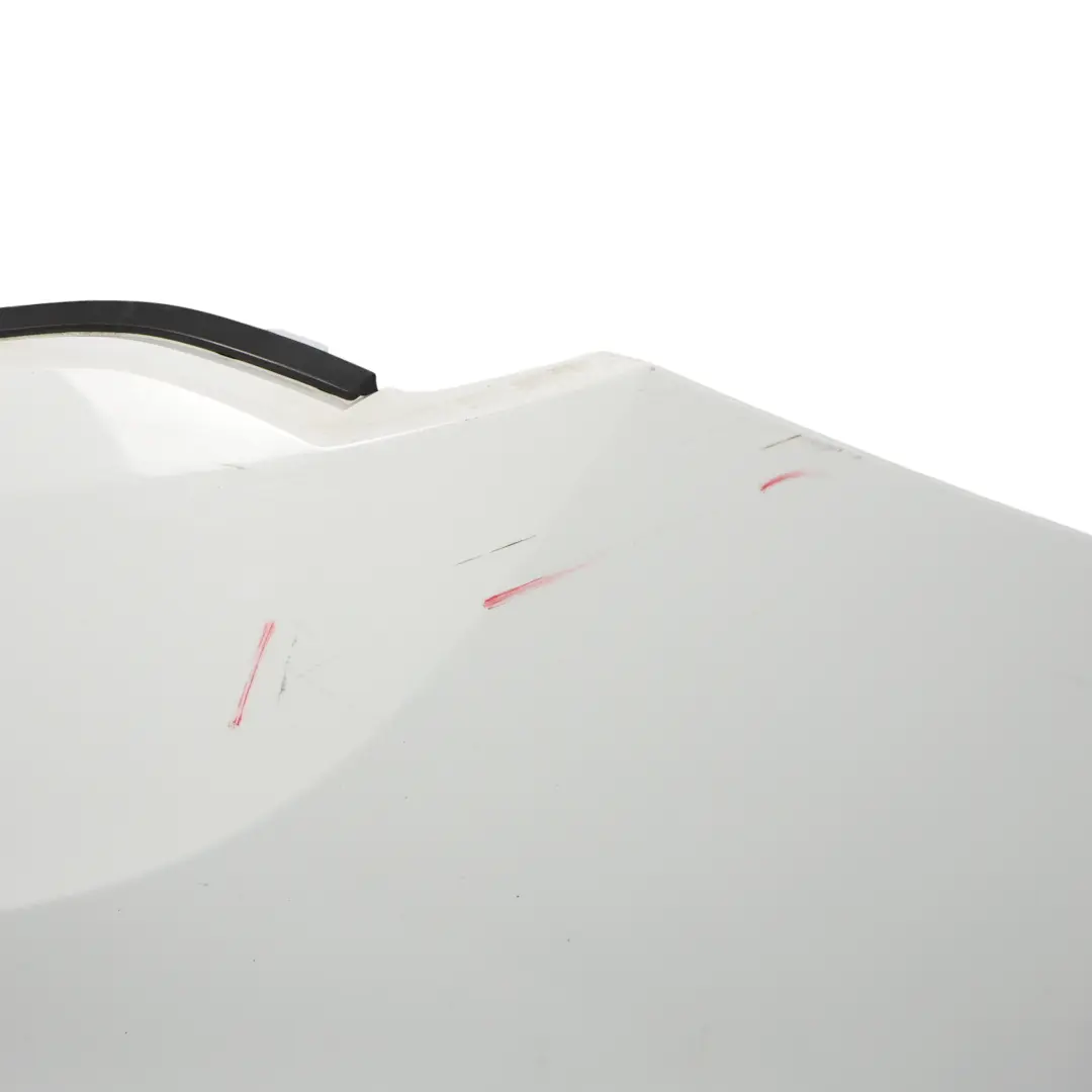 Audi Q3 8U Rear Bumper Trim Cover Glacier White Pearl - S9R - SKU 83A807067A-MGW - Part number 83A807067A