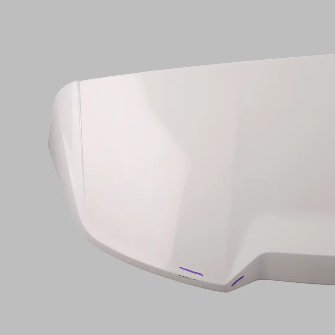 Audi RSQ3 F3 Boot Tailgate Trunk Lid Rear Spoiler Panel Glacier White Pearl S9R - SKU 83A827933C-MGW - Part number 83A827933C