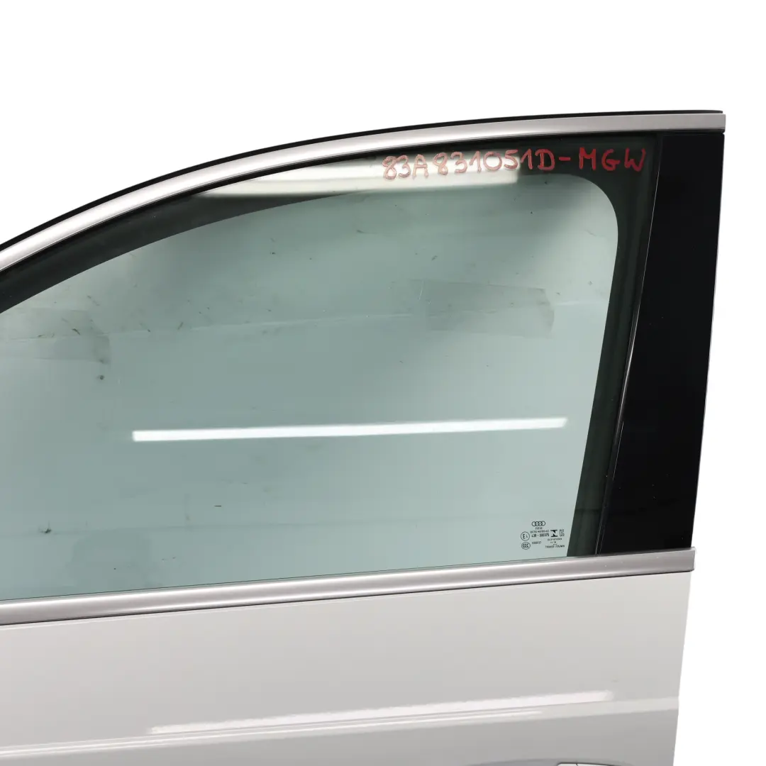 Audi Q3 F3 Door Front Left N/S Glacier White Pearl - S9R - SKU 83A831051D-MGW - Part number 83A831051D