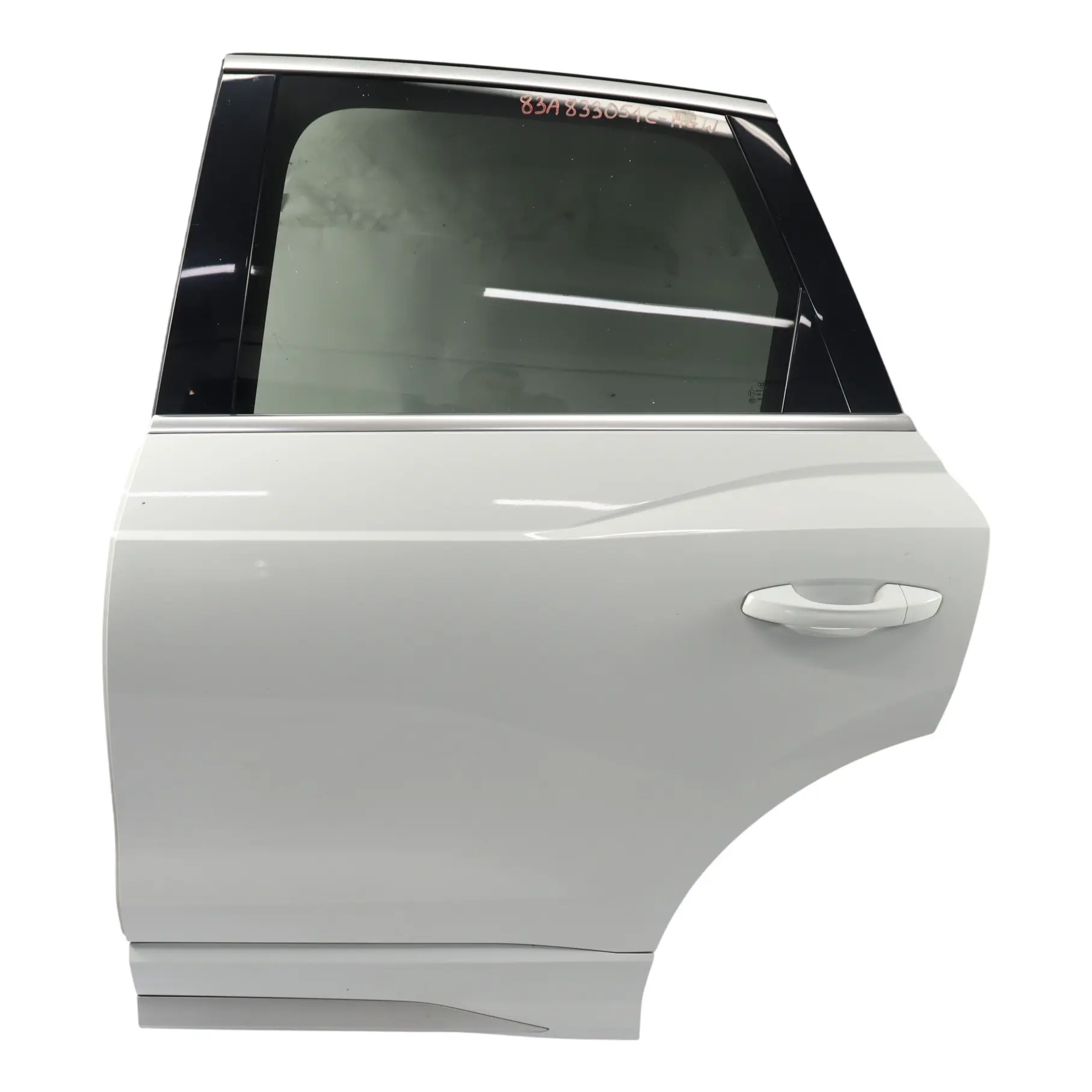 Audi Q3 RSQ3 F3 Türverkleidung Hinten Links Gletscher Weiß Perleffekt S9R