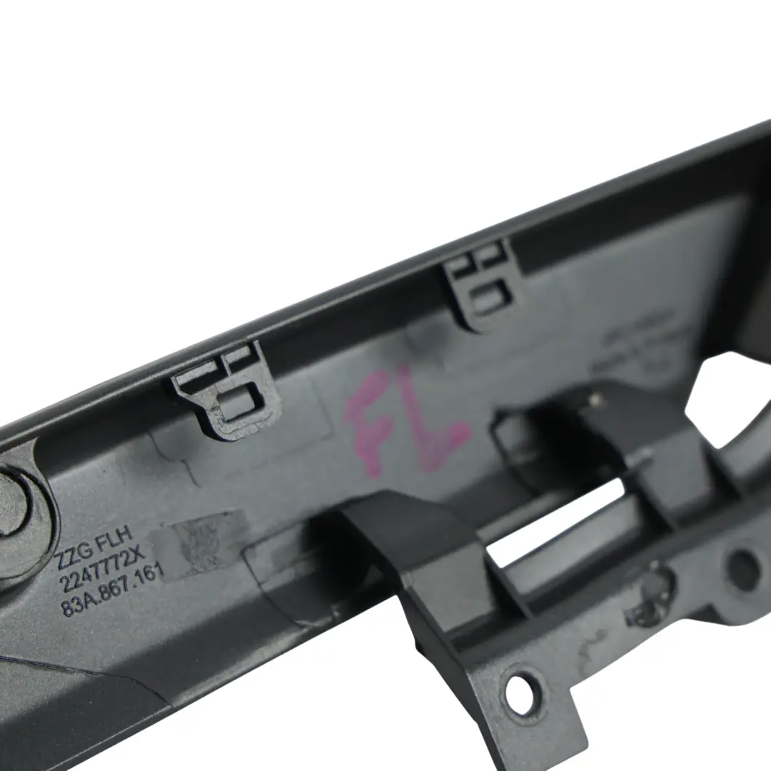 RSQ3 F3 Door Pull Handle Grab Front Left N/S Slate Grey to Audi Q3 with Part number 83A867161 Audi Q3 RSQ3 F3 Door Pull Handle Grab Front Left N/S Slate Grey - SKU 83A867161 - Part number 83A867161