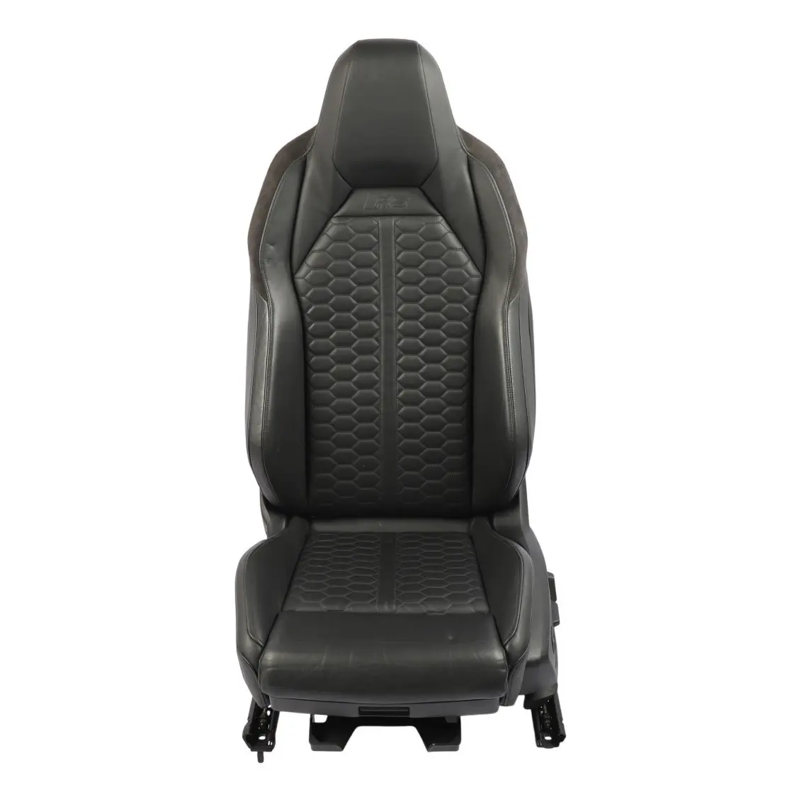 Audi RSQ3 F3 Front Sport Seat Heated Leather Black Left N/S 83A881805L