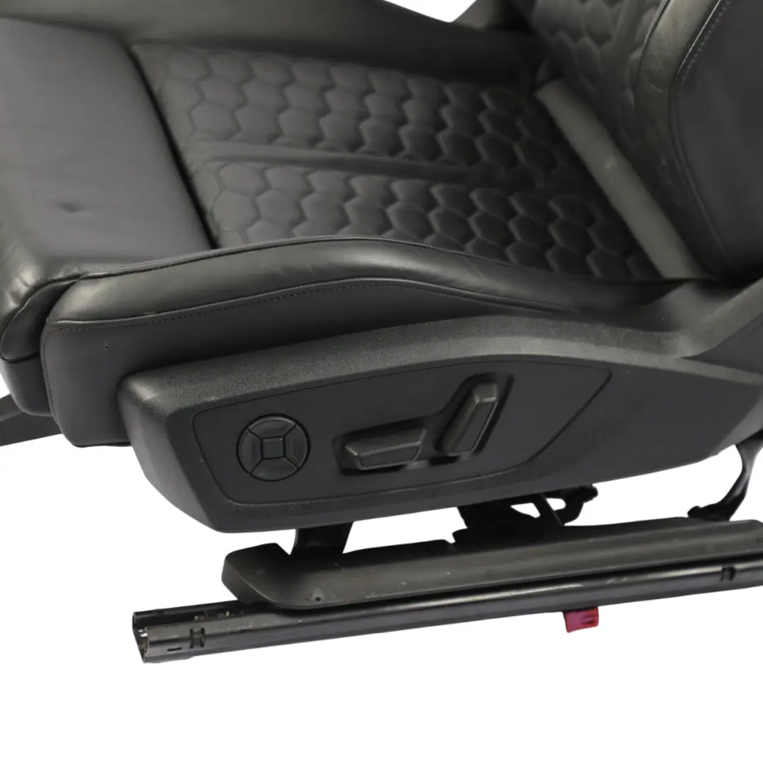 Audi RSQ3 F3 Front Sport Seat Heated Leather Black Left N/S - SKU 83A881805L-1 - Part number 83A881805L