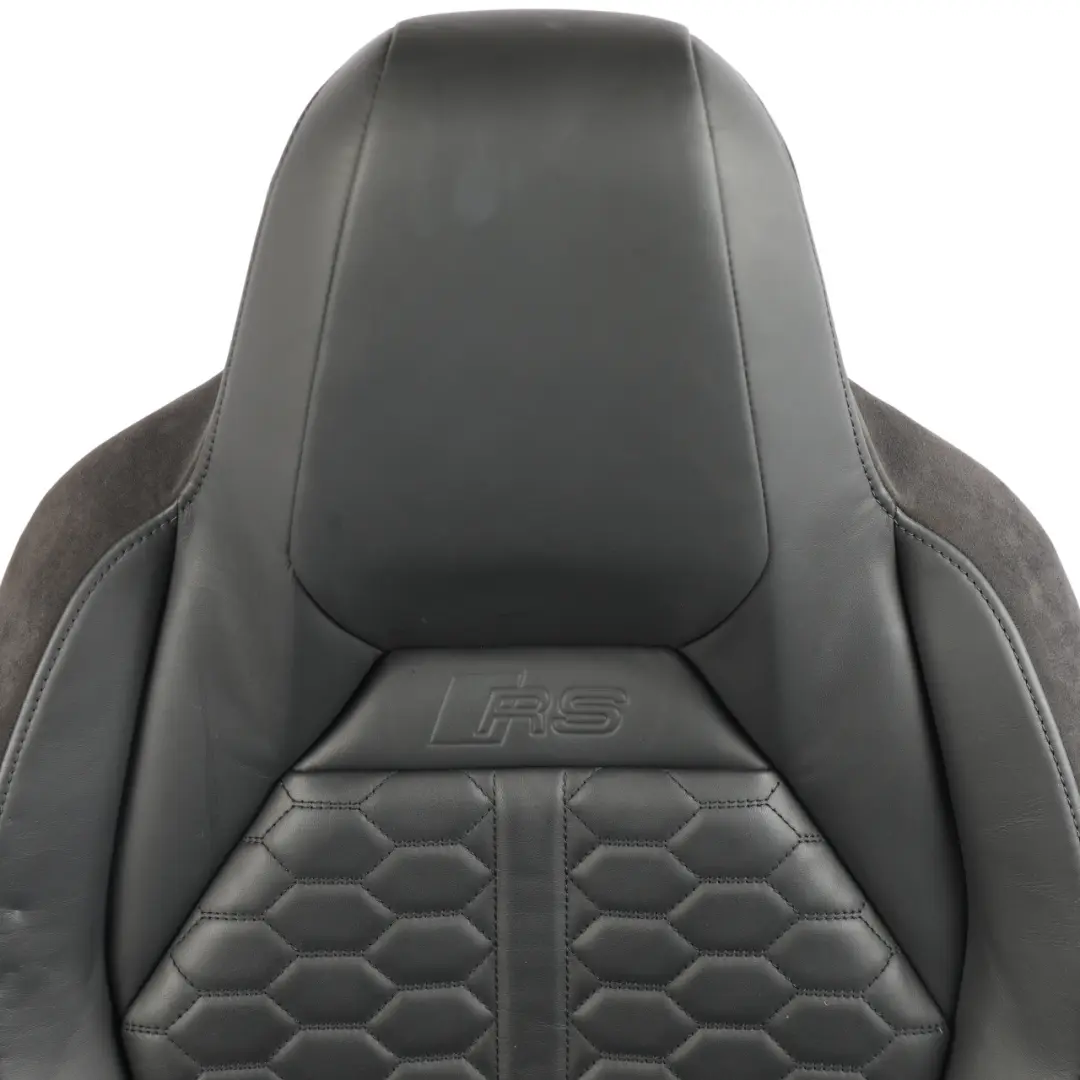 Audi RSQ3 F3 Sport Seat Front Left N/S Heated Leather Black - SKU 83A881805L-1 - Part number 83A881805L