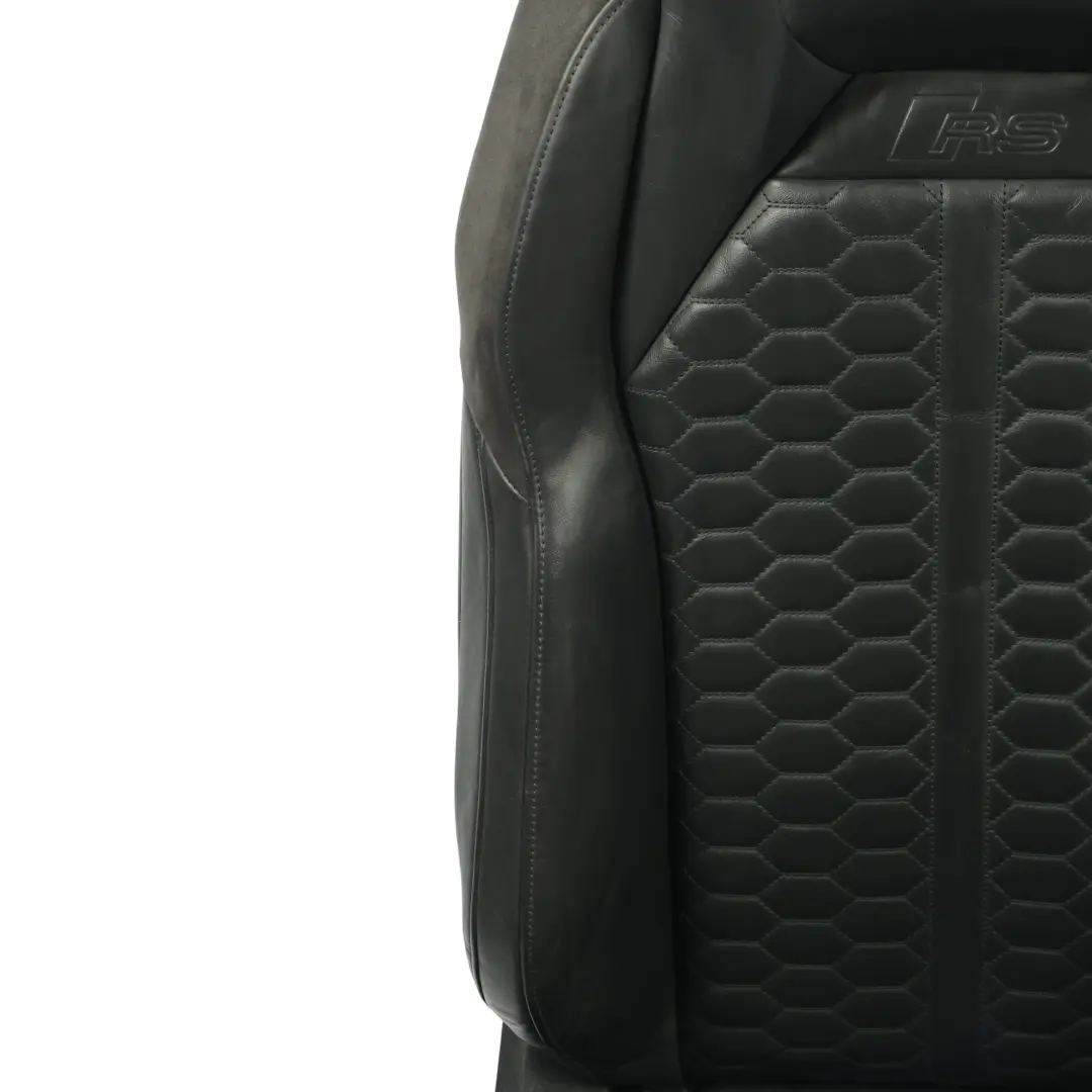 RSQ3 F3 83A Siège Sport Avant Droit Chauffant Électrique Cuir Noir pour Audi à propos du numéro de pièce 83A881806L Audi RSQ3 F3 83A Siège Sport Avant Droit Chauffant Électrique Cuir Noir - SKU 83A881806L-1 - Numéro de pièce 83A881806L