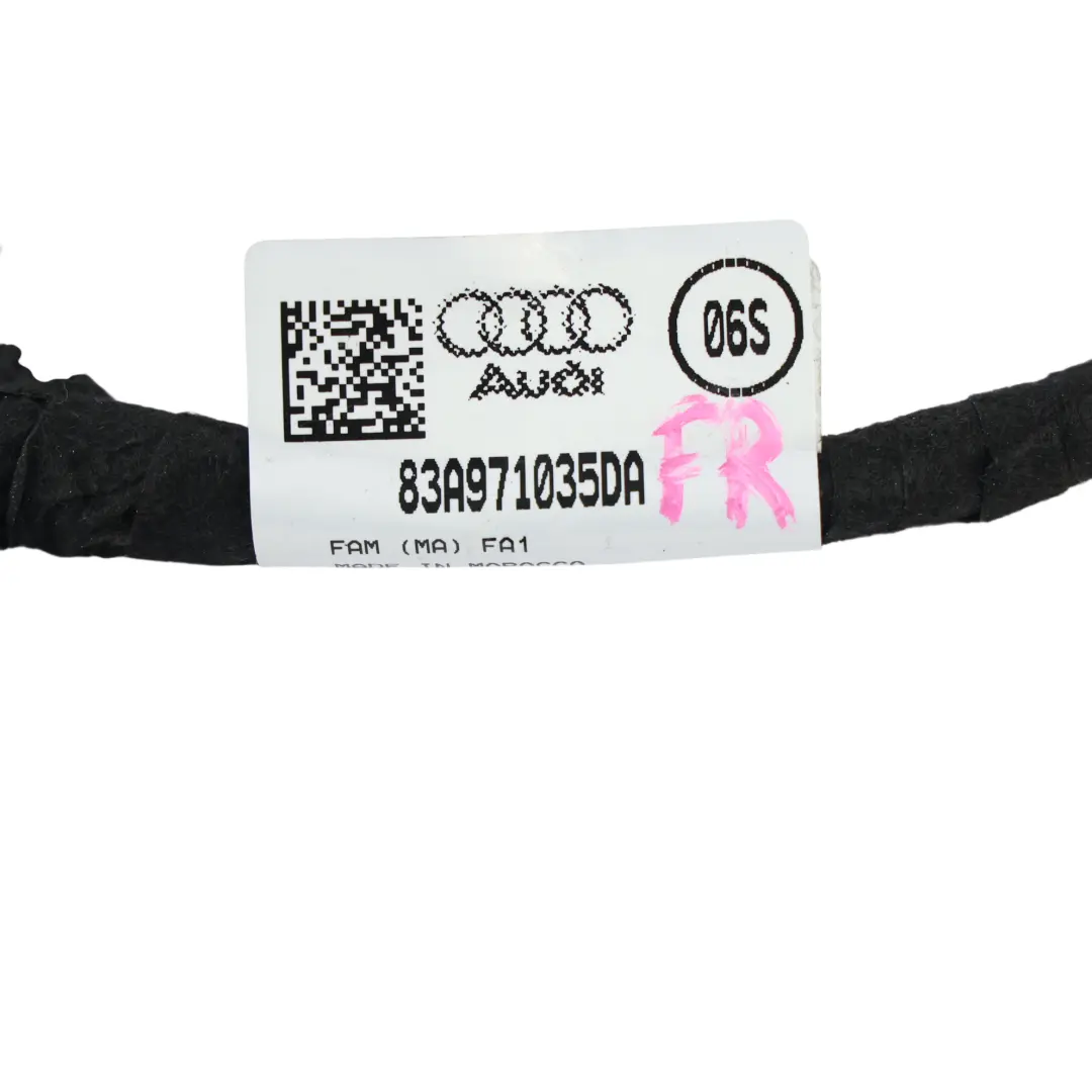 Audi Q3 F3 Door Wiring Loom Harness Cable Front Driver's Side O/S - SKU 83A971035DA - Part number 83A971035DA