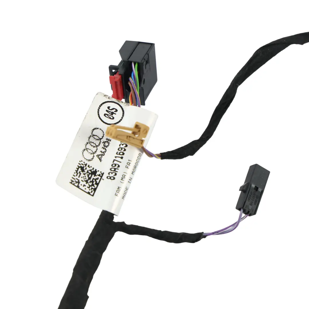 Audi Q3 RSQ3 F3 Faisceau Câblage Porte Arrière Gauche Droite - SKU 83A971693H - Numéro de pièce 83A971693H