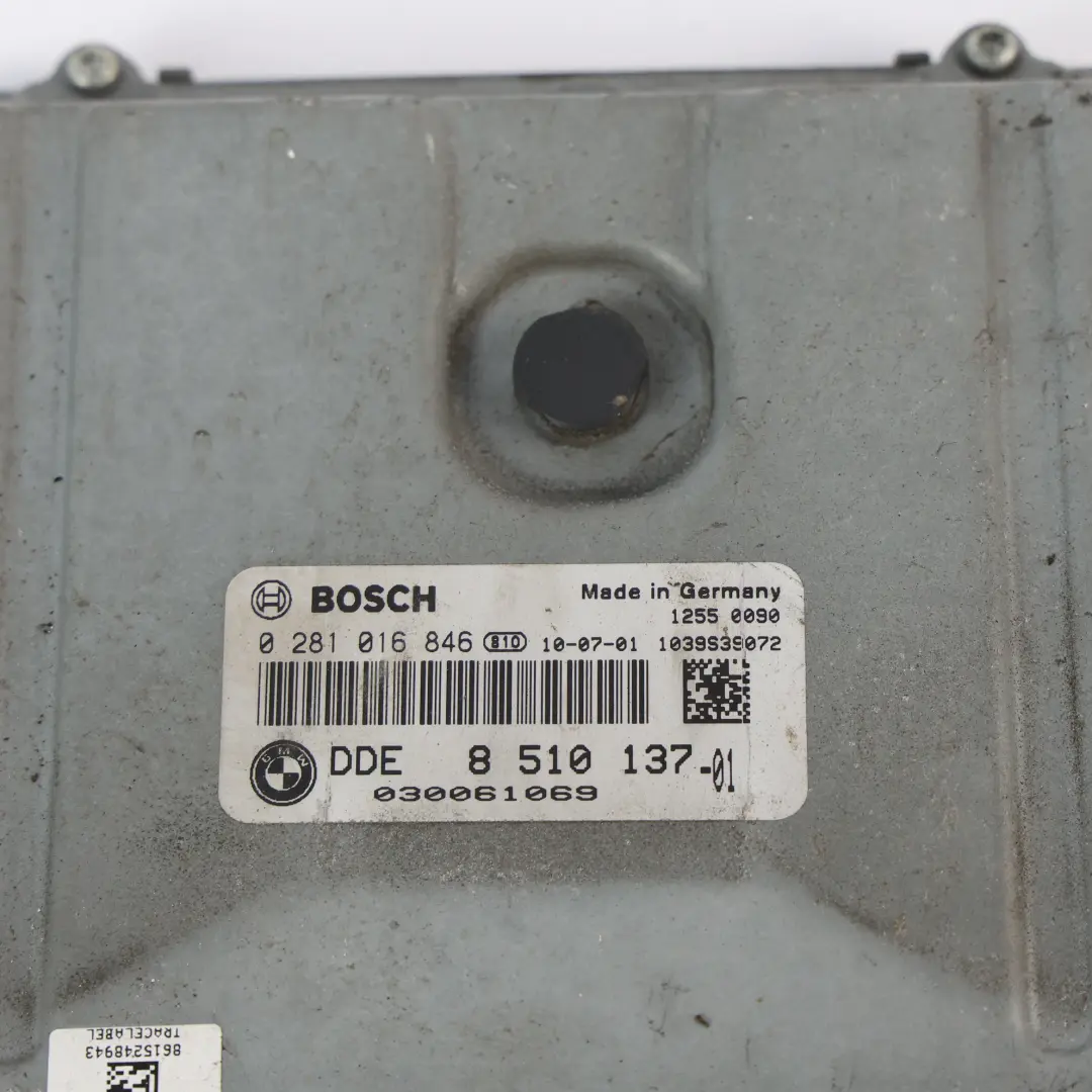 N47N 184HP Motor Steuergerät ECU DDE 8513242 Manuell für BMW F10 F11 520d mit Teilenummer 8518891 BMW F10 F11 520d N47N 184HP Motor Steuergerät ECU DDE 8513242 Manuell - SKU 8510137-3 - Teilenummer 8518891