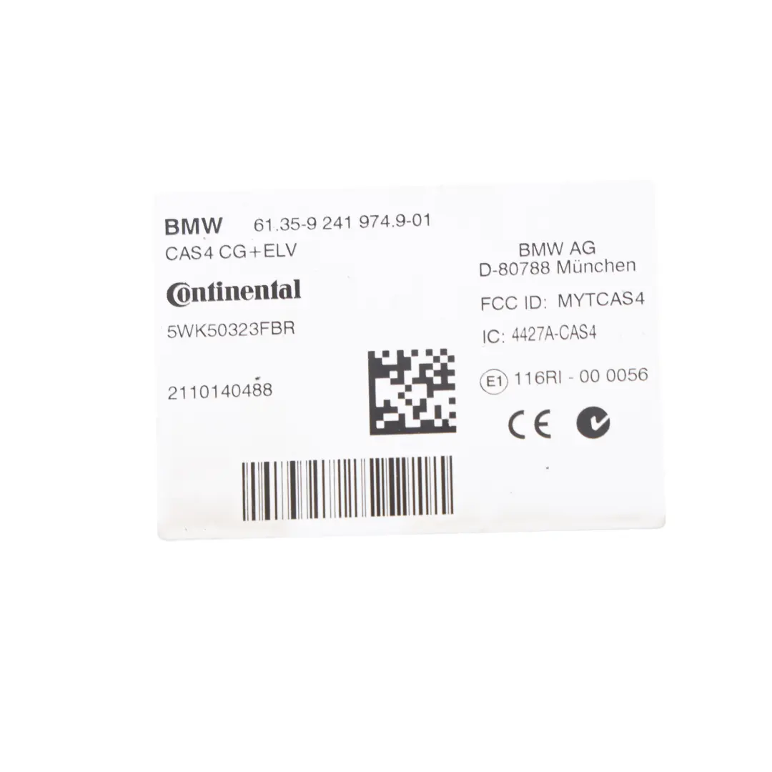 Kit ECU Moteur DDE CAS4 N47N 20dX 184HP Manuel Clés pour BMW X3 F25 à propos du numéro de pièce 8513249 BMW X3 F25 Kit ECU Moteur DDE CAS4 N47N 20dX 184HP Manuel Clés - SKU 8513249-1 - Numéro de pièce 8513249