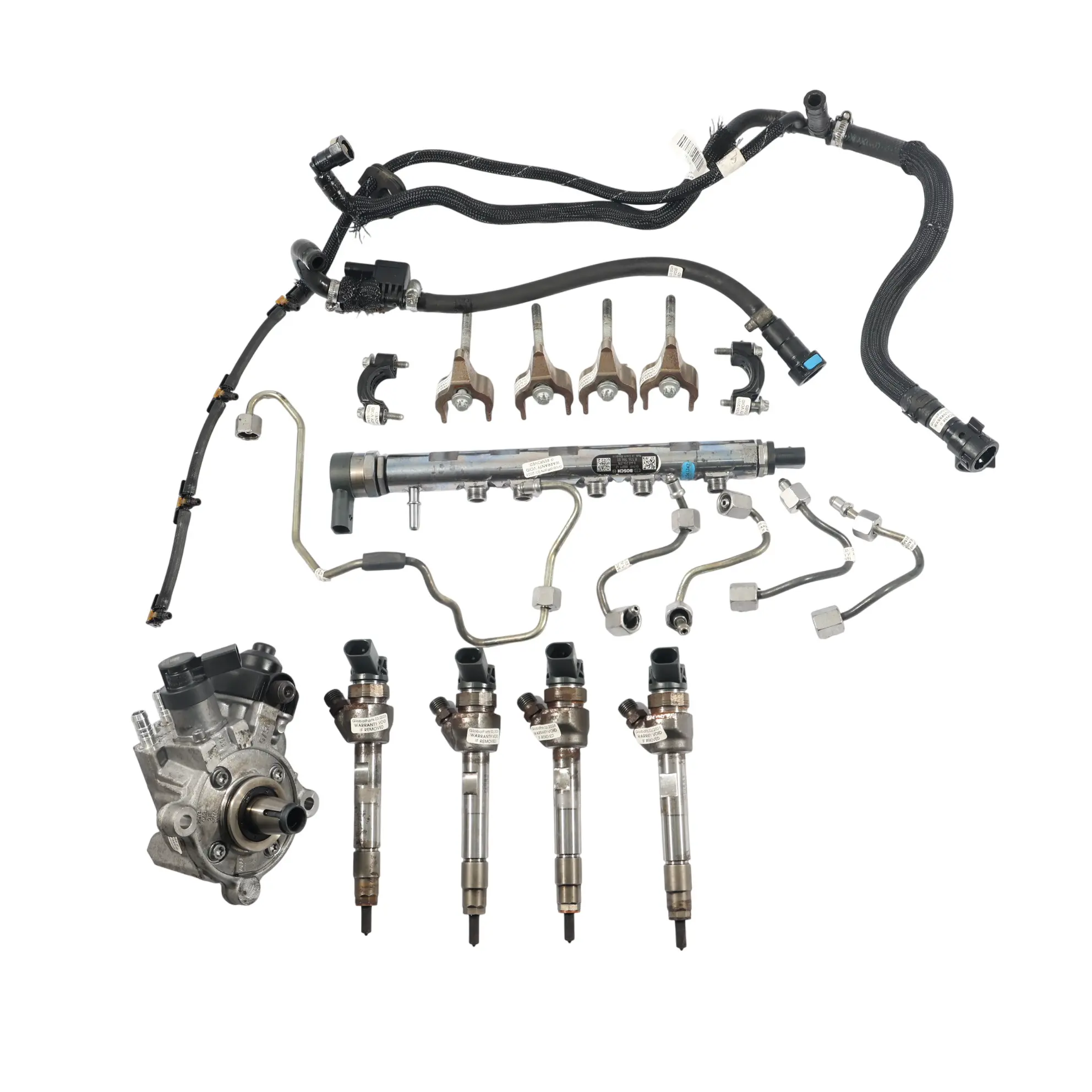 BMW F20 F21 114d 116d N47N Injector Fuel Pump Injection System Set 