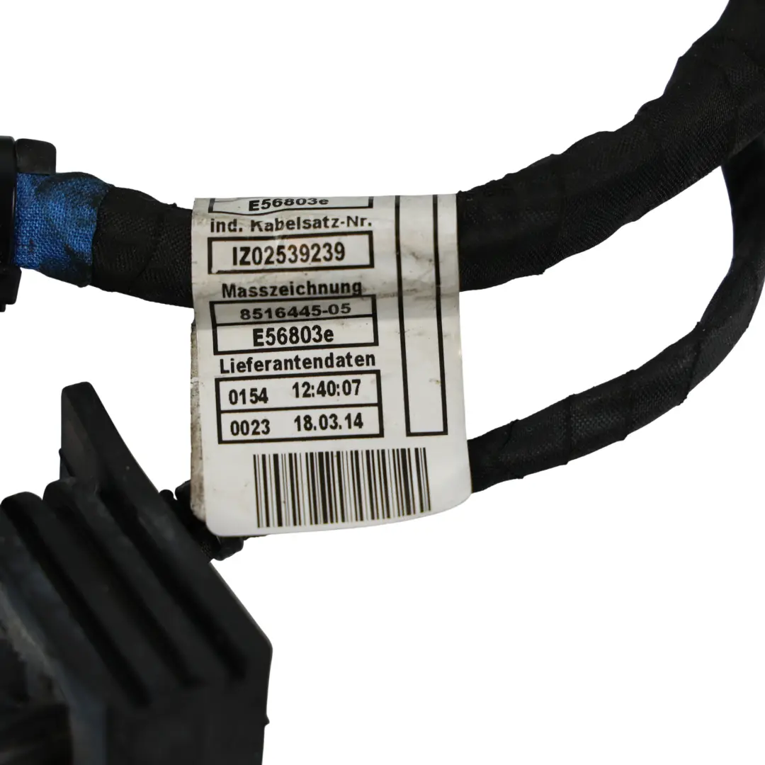 Wiring Loom Harness Gearbox Diesel N57 to BMW X5 F15 X6 F16 with Part number 8516446 BMW X5 F15 X6 F16 Wiring Loom Harness Gearbox Diesel N57 - SKU RHD-8516446 - Part number 8516446