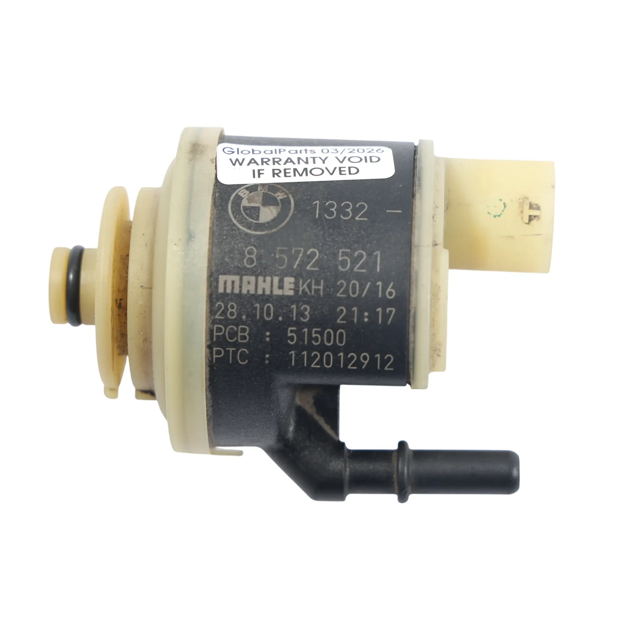 BMW F20 F21 F30 F31 F32 Calentador Combustible 3 Clavijas Calefecaccion 8572521