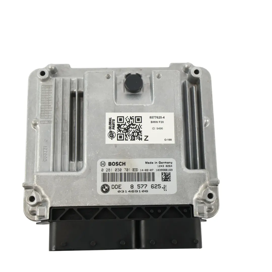 BMW F20 F21 116d N47N 116HP Unidad Control Motor DDE ECU Kit Manual - SKU 8577625-4 - Número de pieza 8577625