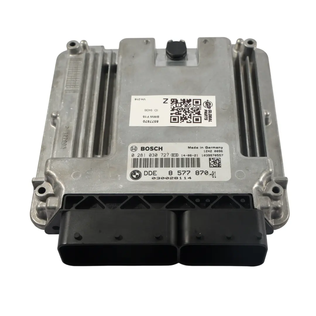 Modulo Unità Controllo Motore ECU Diesel per BMW X5 F15 con numero di parte 8577870 BMW X5 F15 Modulo Unità Controllo Motore ECU Diesel - SKU 8577870 - Numero di parte 8577870
