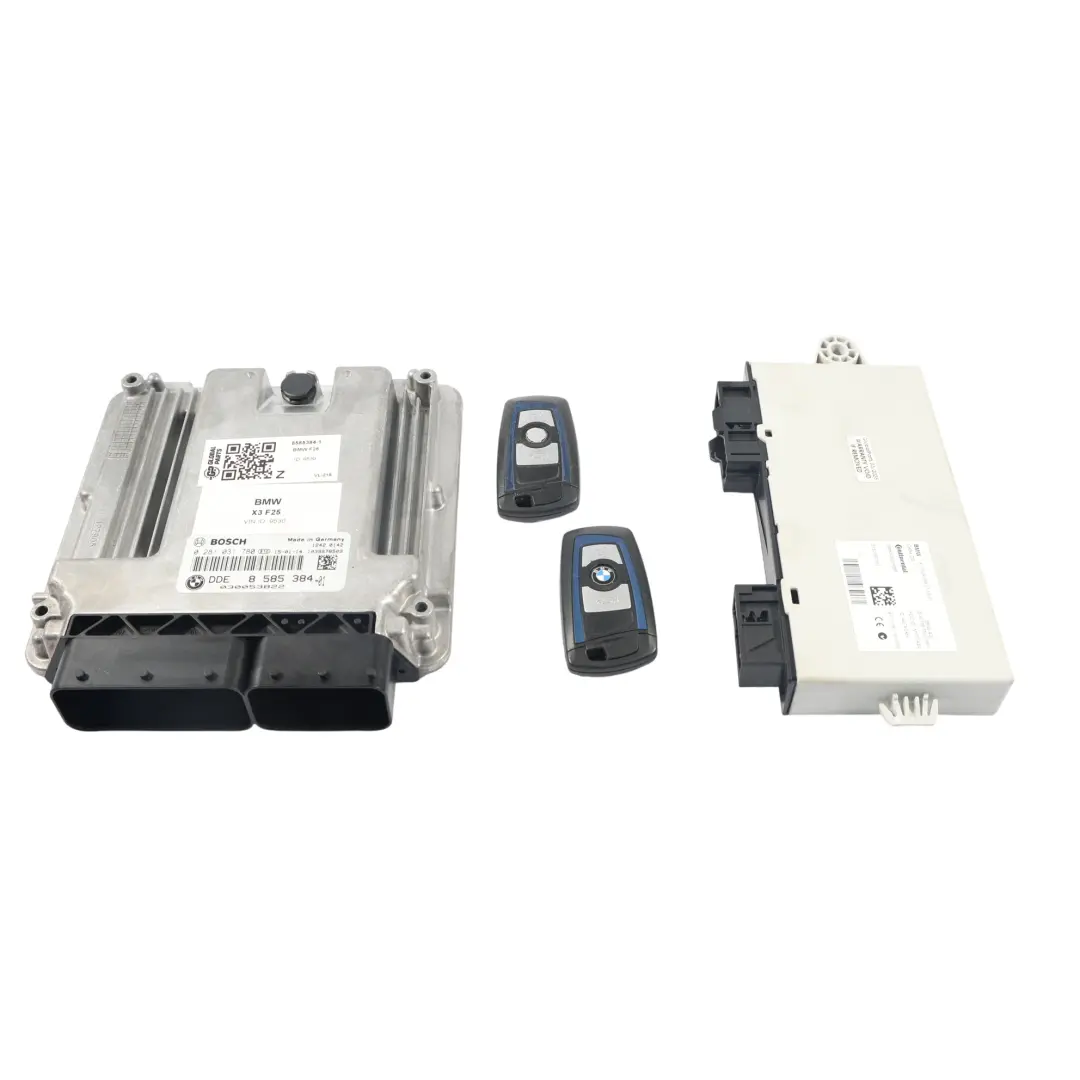 BMW X4 F26 X5 F15 N57 Diesel Motor Steuergerät ECU Kit Set Automatik - SKU 8585384-1 - Teilenummer 8585384