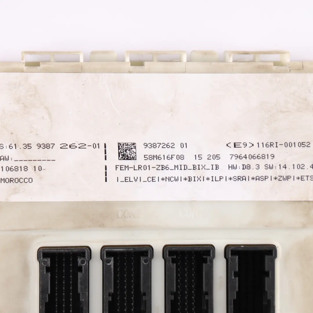 BMW F30 B47 318d 150HP Engine Control Unit ECU DDE + Key Automatic - SKU 8589141-5 - Part number 8589141