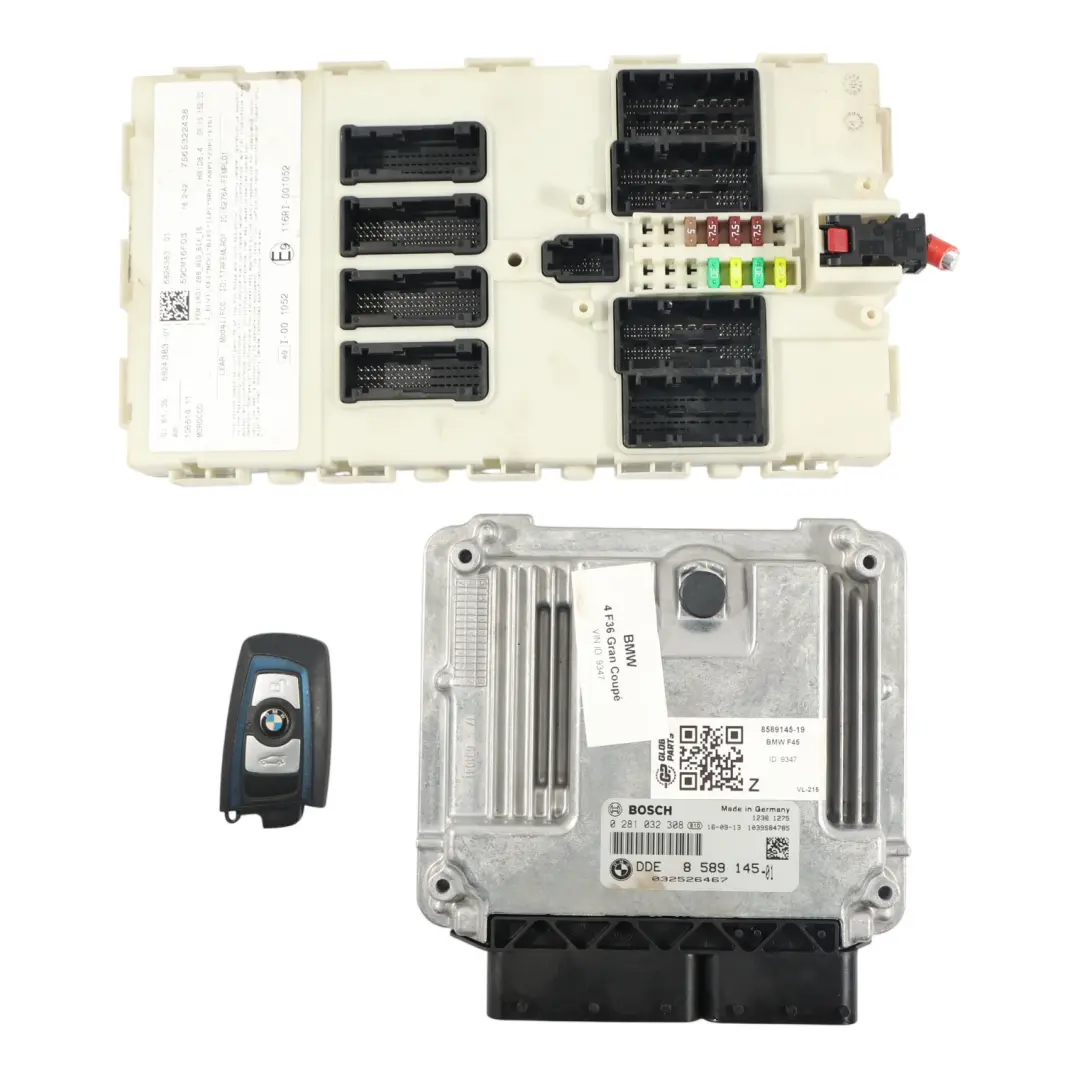 BMW F36 420d B47 Centralina Motore ECU KIT Diesel Automatico - SKU 8589145-19 - Numero di parte 8589145