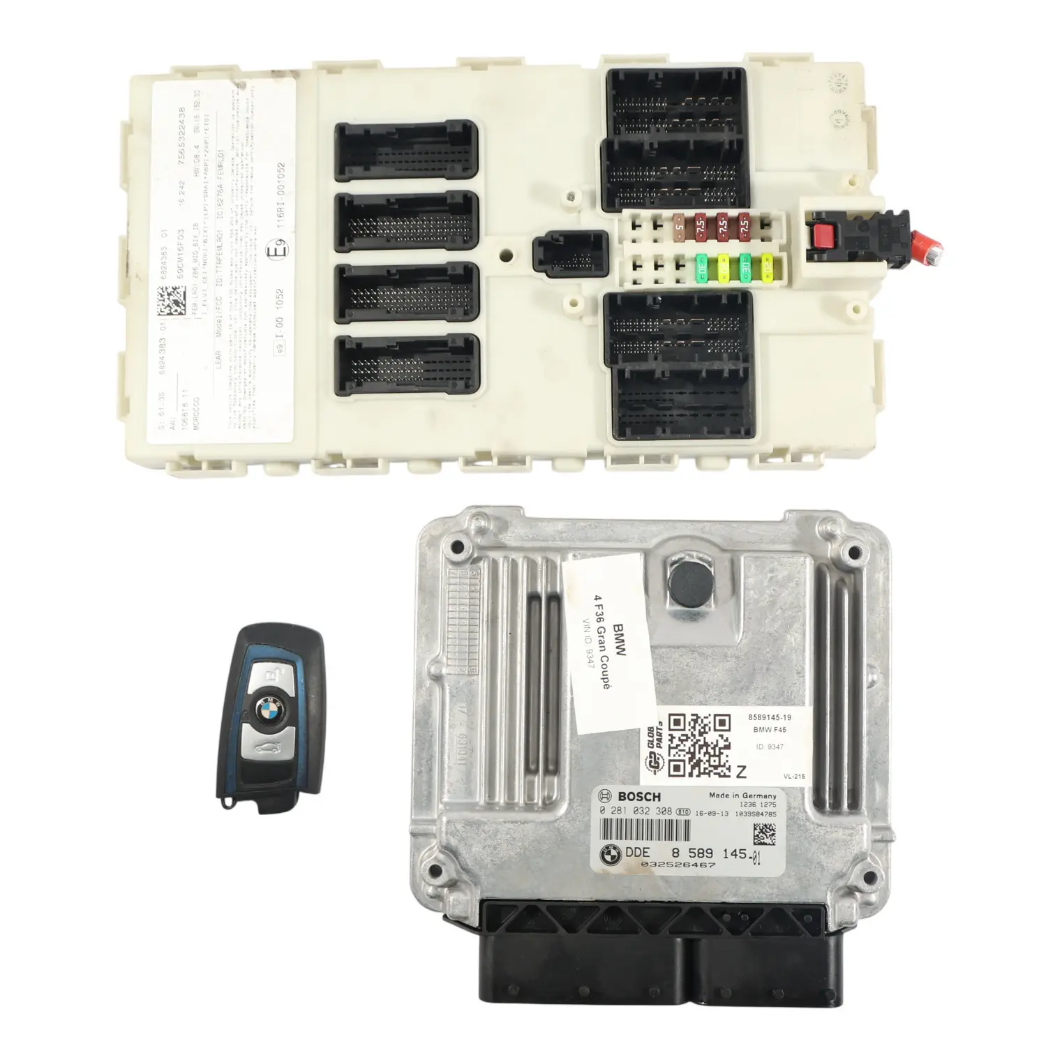 BMW F36 420d B47 Unidad Control Motor ECU KIT Diesel 8589145 Automático